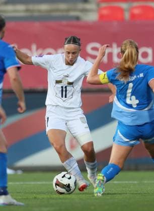 27.06.2025 Stara Pazova Serbia-Iceland international frriendly women s football match Miljana Ivanovic Serbia :