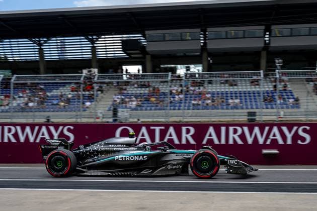 SPIELBERG, AUSTRIA: Andrea Kimi Antonelli, racing for the Mercedes team during the 2025 Formula 1 Austrian Grand Prix at the Red Bull Ring in Spielberg, Austria