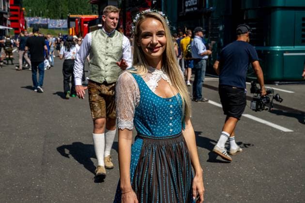 SPIELBERG, AUSTRIA: Austrian Grand Prix, racing for the Austria team during the 2025 Formula 1 Austrian Grand Prix at the Red Bull Ring in Spielberg, Austria