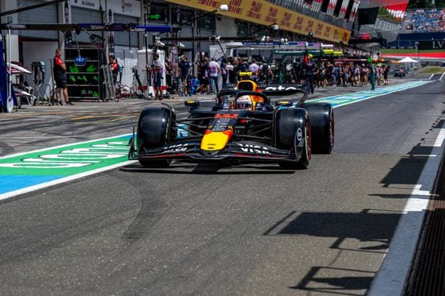 SPIELBERG, AUSTRIA: Yuki Tsunoda, racing for the Red Bull Racing team during the 2025 Formula 1 Austrian Grand Prix at the Red Bull Ring in Spielberg, Austria