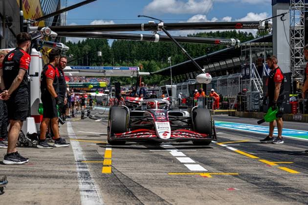 SPIELBERG, AUSTRIA: Esteban Ocon, racing for the Haas F1 team during the 2025 Formula 1 Austrian Grand Prix at the Red Bull Ring in Spielberg, Austria