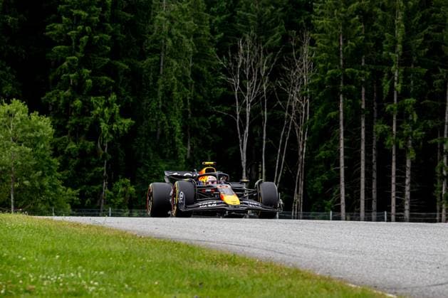 SPIELBERG, AUSTRIA: Yuki Tsunoda, racing for the Red Bull Racing team during the 2025 Formula 1 Austrian Grand Prix at the Red Bull Ring in Spielberg, Austria