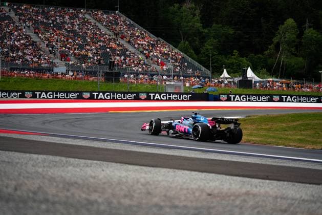 June 27, 2025, Spielberg, Austria: BWT Alpine F1 Team s French driver Pierre Gasly competes during the free practice two of the Formula 1 Austrian Grand Prix. Spielberg Austria - ZUMAs197 20250627_aaa_s197_057 Copyright: xLucaxMartinix