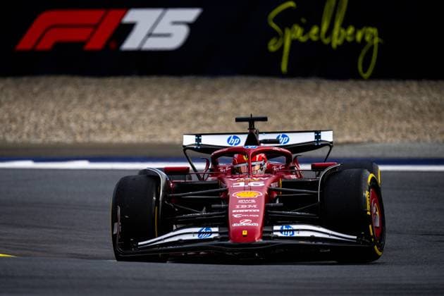 June 27, 2025, Spielberg, Austria: Scuderia Ferrari HP F1 Team s Monegasque driver Charles Leclerc competes during the free practice two of the Formula 1 Austrian Grand Prix. Spielberg Austria - ZUMAs197 20250627_aaa_s197_061 Copyright: xLucaxMartinix