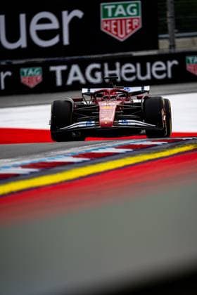 June 27, 2025, Spielberg, Austria: Scuderia Ferrari HP F1 Team s Monegasque driver Charles Leclerc competes during the free practice two of the Formula 1 Austrian Grand Prix. Spielberg Austria - ZUMAs197 20250627_aaa_s197_083 Copyright: xLucaxMartinix