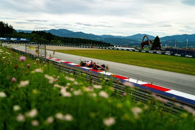 June 27, 2025, Spielberg, Austria: Scuderia Ferrari HP F1 Team s Monegasque driver Charles Leclerc competes during the free practice two of the Formula 1 Austrian Grand Prix. Spielberg Austria - ZUMAs197 20250627_aaa_s197_092 Copyright: xLucaxMartinix