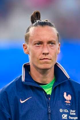 Grenoble, France - June 27: Goalkeeper Pauline Peyraud-Magnin of France getting into the field prior to the Women s International Friendly, Länderspiel, Nationalmannschaft match between France and Brazil at Stade des Alpes on June 27, 2025 in Grenoble, France. (Photo by Eurasia Images) Grenoble Stade des Alpes France