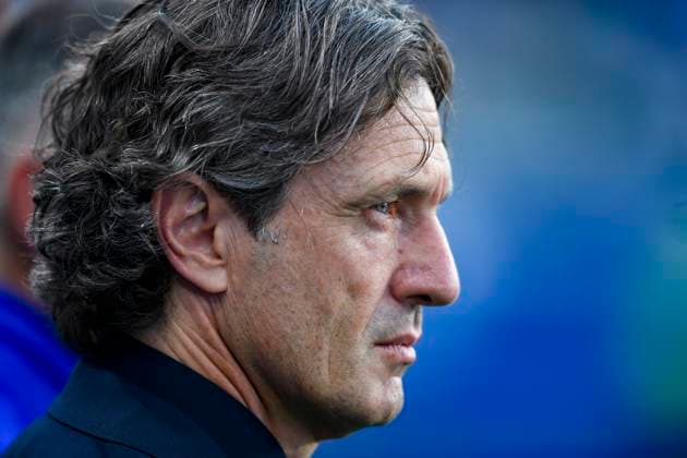 Grenoble, France - June 27: France Head Coach Laurent Bonadei looks on during the Women s International Friendly, Länderspiel, Nationalmannschaft match between France and Brazil at Stade des Alpes on June 27, 2025 in Grenoble, France. (Photo by Eurasia Images) Grenoble Stade des Alpes France
