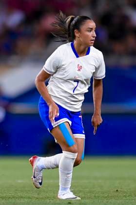 Grenoble, France - June 27: Sakina Karchaoui of France in action during the Women s International Friendly, Länderspiel, Nationalmannschaft match between France and Brazil at Stade des Alpes on June 27, 2025 in Grenoble, France. (Photo by Eurasia Images) Grenoble Stade des Alpes France