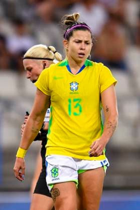 Grenoble, France - June 27: Fernanda Palermo of Brazil during the Women s International Friendly, Länderspiel, Nationalmannschaft match between France and Brazil at Stade des Alpes on June 27, 2025 in Grenoble, France. (Photo by Eurasia Images) Grenoble Stade des Alpes France