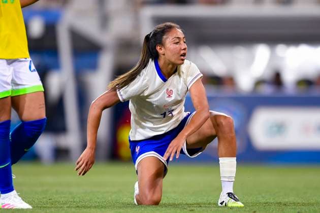 Grenoble, France - June 27: Selma Bacha of France during the Women s International Friendly, Länderspiel, Nationalmannschaft match between France and Brazil at Stade des Alpes on June 27, 2025 in Grenoble, France. (Photo by Eurasia Images) Grenoble Stade des Alpes France