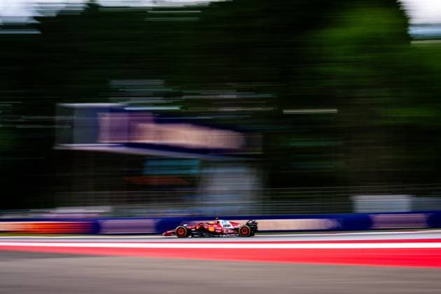 F1 2025: Austrian Grand Prix in Spielberg, Austria - 27 Jun 2025 Scuderia Ferrari HP F1 Team s English driver Lewis Hamilton is seen in action during the free practice one of the Formula 1 Austrian Grand Prix 2025 at the Redbull Ring. Spielberg Austria Copyright: xLucaxMartinix xSOPAxImagesx LMA08373
