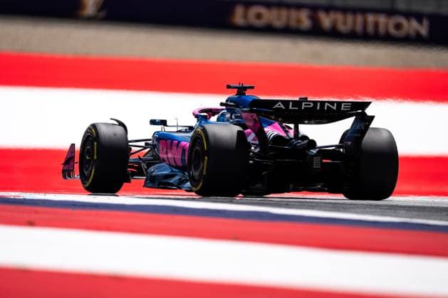 F1 2025: Austrian Grand Prix in Spielberg, Austria - 27 Jun 2025 BWT Alpine F1 Team s French driver Pierre Gasly is seen in action during the free practice one of the Formula 1 Austrian Grand Prix 2025 at the Redbull Ring. Spielberg Austria Copyright: xLucaxMartinix xSOPAxImagesx LMC00330