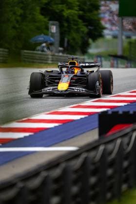 F1 2025: Austrian Grand Prix in Spielberg, Austria - 27 Jun 2025 Oracle Red Bull Racing 1 Team s Dutch driver Max Verstappen is seen in action during free practice one of the Formula 1 Austrian Grand Prix 2025 at the Redbull Ring. Spielberg Austria Copyright: xLucaxMartinix xSOPAxImagesx LMC00481