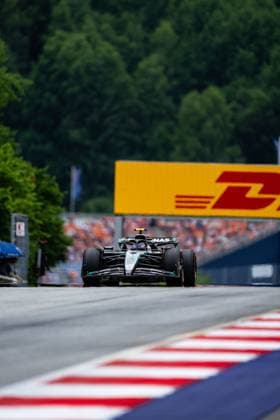 F1 2025: Austrian Grand Prix in Spielberg, Austria - 27 Jun 2025 Mercedes-AMG PETRONAS F1 Team s Italian driver Andrea Kimi Antonelli is seen in action during the free practice one of the Formula 1 Austrian Grand Prix 2025 at the Redbull Ring. Spielberg Austria Copyright: xLucaxMartinix xSOPAxImagesx LMC00552