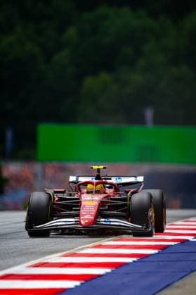 F1 2025: Austrian Grand Prix in Spielberg, Austria - 27 Jun 2025 Scuderia Ferrari HP F1 Team s English driver Lewis Hamilton is seen in action during the free practice one of the Formula 1 Austrian Grand Prix 2025 at the Redbull Ring. Spielberg Austria Copyright: xLucaxMartinix xSOPAxImagesx LMC00678