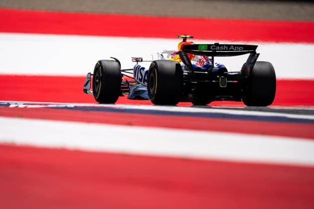 June 27, 2025, Spielberg, Austria: Visa Cash App Racing Bulls F1 Team s Australian driver Liam Lawson is seen in action during free practice one of the Formula 1 Austrian Grand Prix 2025 at the Redbull Ring. Spielberg Austria - ZUMAs197 20250627_aaa_s197_234 Copyright: xLucaxMartinix