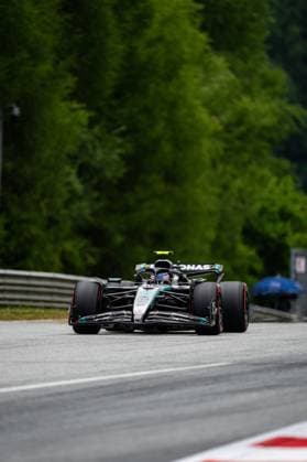 June 27, 2025, Spielberg, Austria: Mercedes-AMG PETRONAS F1 Team s Italian driver Andrea Kimi Antonelli is seen in action during the free practice one of the Formula 1 Austrian Grand Prix 2025 at the Redbull Ring. Spielberg Austria - ZUMAs197 20250627_aaa_s197_268 Copyright: xLucaxMartinix