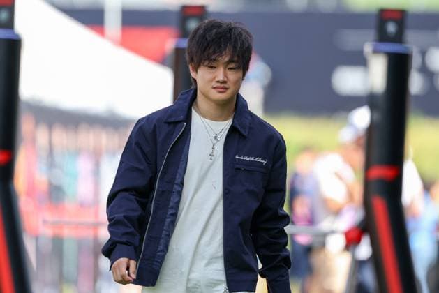 Yuki Tsunoda (Oracle Red Bull Racing 22) im Fahrerlager, Paddock, 3 Freies Training, Grosser Preis von Oesterreich, Motorsport, Herren, Formel 1, 28.06.2025 Spielberg Steiermark Oesterreich