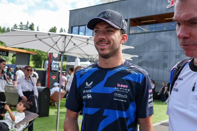 Pierre Gasly (BWT Alpine 10) im Fahrerlager, Paddock, 3 Freies Training, Grosser Preis von Oesterreich, Motorsport, Herren, Formel 1, 28.06.2025 Spielberg Steiermark Oesterreich
