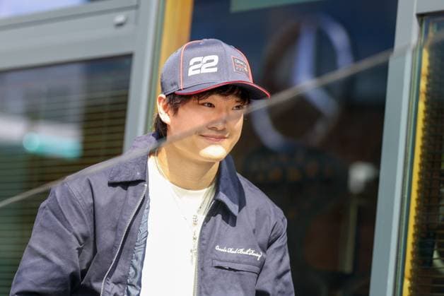 Yuki Tsunoda (Oracle Red Bull Racing 22) im Fahrerlager, Paddock, 3 Freies Training, Grosser Preis von Oesterreich, Motorsport, Herren, Formel 1, 28.06.2025 Spielberg Steiermark Oesterreich