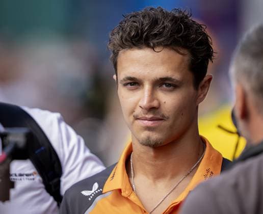 SPIELBERG - Lando Norris (McLaren) on the Red Bull Ring race track prior to the third free practice session ahead of the Grand Prix of Austria. ANP SANDER KING xVIxANPxSportx xxANPxIVx 530620405 originalFilename: 530620405.jpg