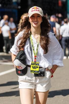 Skispringerin Alexandria Loutitt, Grosser Preis von Oesterreich, Motorsport, Formel 1, Saison 2025, 28.06.2025 Grosser Preis von Oesterreich, Motorsport, Formel 1, Saison 2025, 28.06.2025 Copyright: xEibner-Pressefoto AlexanderxNeisx EP_ANS