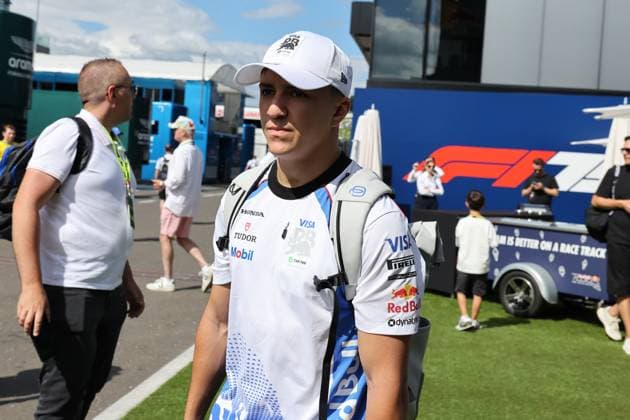 Isack Hadjar (Visa Cash App Racing Bulls Formula One Team, , 06) im Paddock, Grosser Preis von Oesterreich, Motorsport, Herren, Formel 1, 28.06.2025 Spielberg Steiermark Oesterreich