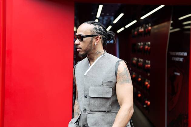 Lewis Hamilton (Scuderia Ferrari HP, 44) im Paddock, Grosser Preis von Oesterreich, Motorsport, Herren, Formel 1, 28.06.2025 Spielberg Steiermark Oesterreich