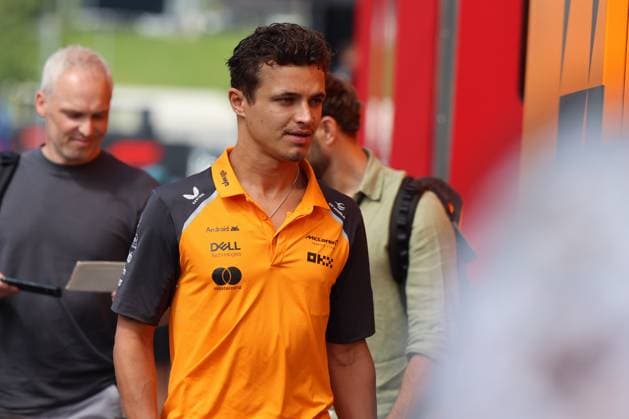 Lando Norris (McLaren Formula 1 Team, 04) im Paddock), Grosser Preis von Oesterreich, Motorsport, Herren, Formel 1, 28.06.2025 Spielberg Steiermark Oesterreich