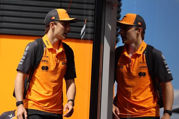 Oscar Piastri (McLaren Formula 1 Team, 81) im Paddock, Grosser Preis von Oesterreich, Motorsport, Herren, Formel 1, 28.06.2025 Spielberg Steiermark Oesterreich