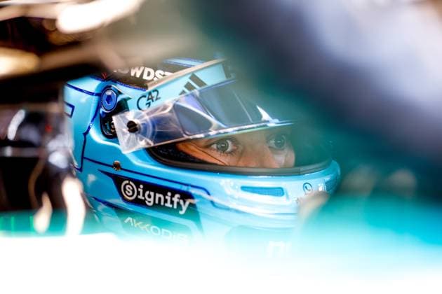 F1 - AUSTRIAN GRAND PRIX 2025 RUSSELL George (gbr), Mercedes AMG F1 Team W16, portrait during the Formula 1 MSC Cruises Austrian Grand Prix 2025, 11th round of the 2025 FIA Formula One World Championship, WM, Weltmeisterschaft from June 27 to 29, 2025 on the Red Bull Ring, in Spielberg, Austria - SpielbergAustria  Copyright: xDPPIx
