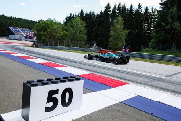 F1 - AUSTRIAN GRAND PRIX 2025 F1 Lego block during the Formula 1 MSC Cruises Austrian Grand Prix 2025, 11th round of the 2025 FIA Formula One World Championship, WM, Weltmeisterschaft from June 27 to 29, 2025 on the Red Bull Ring, in Spielberg, Austria - SpielbergAustria  Copyright: xFLORENTxGOODENx