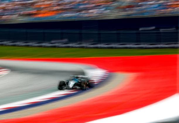 F1 - AUSTRIAN GRAND PRIX 2025 63 RUSSELL George (gbr), Mercedes AMG F1 Team W16, action during the Formula 1 MSC Cruises Austrian Grand Prix 2025, 11th round of the 2025 FIA Formula One World Championship, WM, Weltmeisterschaft from June 27 to 29, 2025 on the Red Bull Ring, in Spielberg, Austria - SpielbergAustria  Copyright: xDPPIx