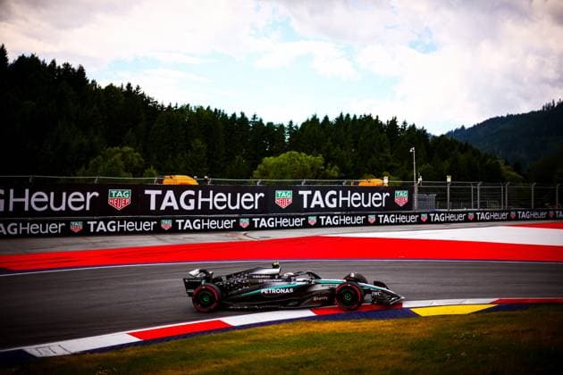 MOTORI - Formula 1 - MSC Cruises Austrian Grand Prix 2025 12 Andrea Kimi Antonelli, (ITA) AMG Mercedes Ineos W16, during the Austrian GP, Spielberg 26-29 June 2025, Red Bull Ring Formula 1 World Championship, WM, Weltmeisterschaft 2025. Austria Austria  Copyright: xIPAxSport ABACAx