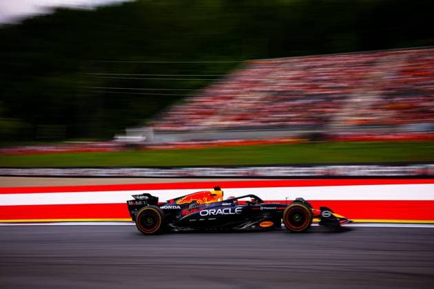 MOTORI - Formula 1 - MSC Cruises Austrian Grand Prix 2025 01 Max Verstappen, (NED) Oracle Red Bull Racing RB21, Honda, during the Austrian GP, Spielberg 26-29 June 2025, Red Bull Ring Formula 1 World Championship, WM, Weltmeisterschaft 2025. Austria Austria  Copyright: xIPAxSport ABACAx