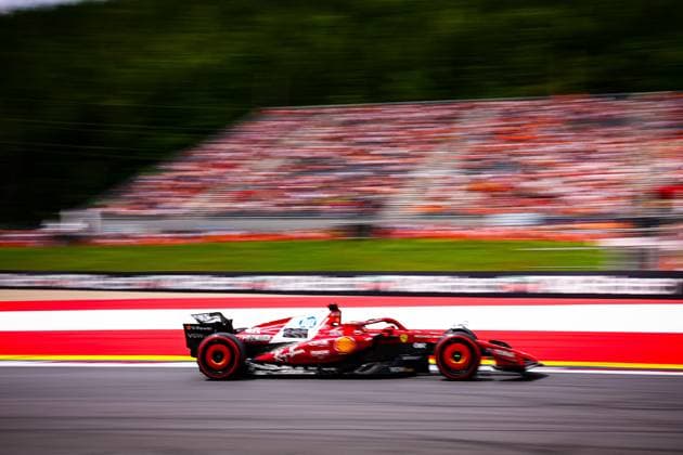 MOTORI - Formula 1 - MSC Cruises Austrian Grand Prix 2025 Dino Beganovic , (SWE) reserve driver for Scuderia Ferrari SF25, during the Austrian GP, Spielberg 26-29 June 2025, Red Bull Ring Formula 1 World Championship, WM, Weltmeisterschaft 2025. Austria Austria  Copyright: xIPAxSport ABACAx