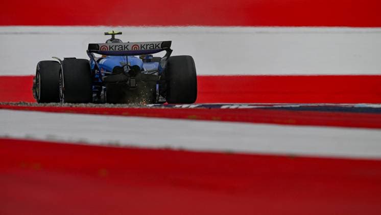MOTORI - Formula 1 - MSC Cruises Austrian Grand Prix 2025 55 Carlos Sainz Of The Team Atlassian Williams Racing, Williams Mercedes FW47,In Free Practice ,During Fia Formula One World Championship, WM, Weltmeisterschaft F1 Austria Grand Prix 2025, 27 June , In Spielberg Austria Austria Austria  Copyright: xIPAxSport ABACAx