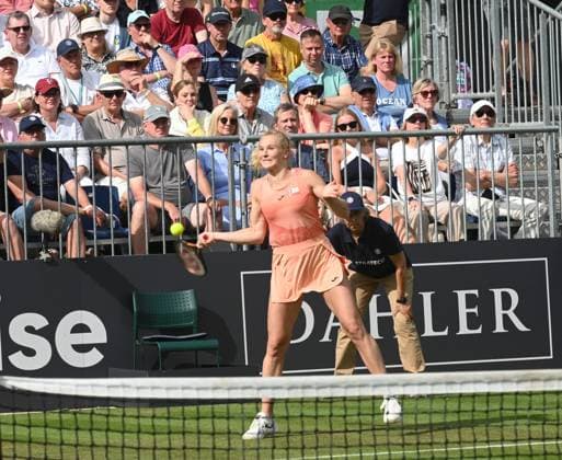 23.06.2025 Bad Homburg OPEN 2025 Tennis Damen Turnier WTA, Tennis Damen Match Katerina Siniakova (Czech) gegen Veronika Kudermetova Bild zeigt Katerina Siniakova