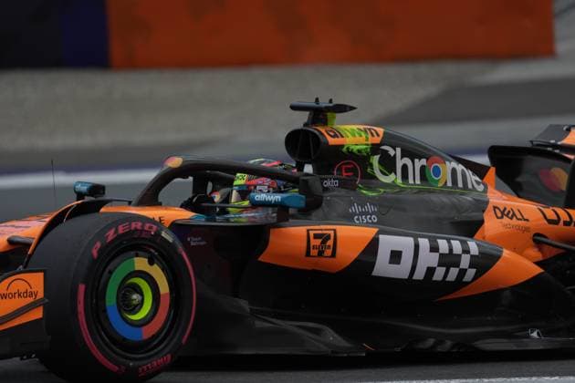 28.06.2025, Red Bull Ring, Spielberg, Formel 1 Großer Preis von Österreich 2025 , im Bild Oscar Piastri (AUS), McLaren F1 Team (Photo by Hasan Bratic DeFodi Images)