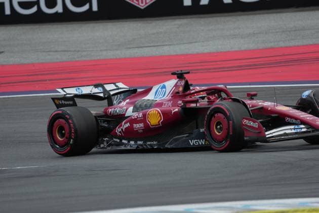 28.06.2025, Red Bull Ring, Spielberg, Formel 1 Großer Preis von Österreich 2025 , im Bild Charles Leclerc (MCO), Scuderia Ferrari HP (Photo by Hasan Bratic DeFodi Images)
