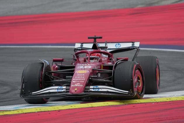 28.06.2025, Red Bull Ring, Spielberg, Formel 1 Großer Preis von Österreich 2025 , im Bild Charles Leclerc (MCO), Scuderia Ferrari HP (Photo by Hasan Bratic DeFodi Images)