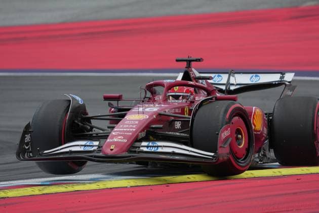 28.06.2025, Red Bull Ring, Spielberg, Formel 1 Großer Preis von Österreich 2025 , im Bild Charles Leclerc (MCO), Scuderia Ferrari HP (Photo by Hasan Bratic DeFodi Images)