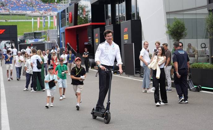 Formel 1 Großer Preis von Österreich 2025 28.06.2025, Red Bull Ring, Spielberg, Formel 1 Großer Preis von Österreich 2025 , im Bild Teamchef und Geschäftsführer Toto Wolff (Mercedes-AMG Petronas F1 Team)