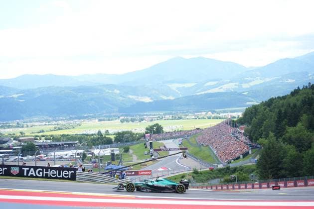 Formel 1 Großer Preis von Österreich 2025 28.06.2025, Red Bull Ring, Spielberg, Formel 1 Großer Preis von Österreich 2025 , im Bild Fernando Alonso (ESP), Aston Martin Aramco Cognizant Formula One Team