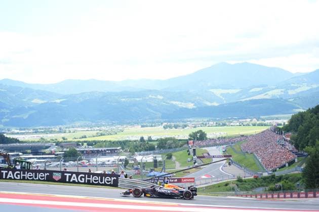Formel 1 Großer Preis von Österreich 2025 28.06.2025, Red Bull Ring, Spielberg, Formel 1 Großer Preis von Österreich 2025 , im Bild Max Verstappen (NLD), Oracle Red Bull Racing