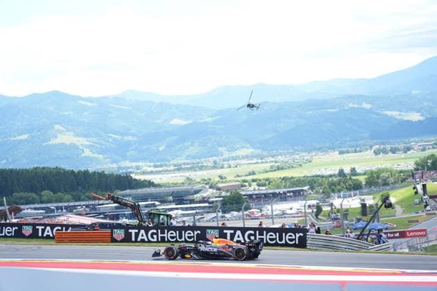 Formel 1 Großer Preis von Österreich 2025 28.06.2025, Red Bull Ring, Spielberg, Formel 1 Großer Preis von Österreich 2025 , im Bild Max Verstappen (NLD), Oracle Red Bull Racing
