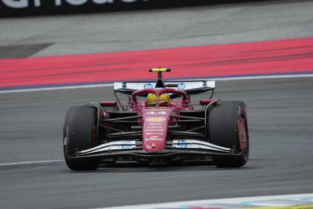 28.06.2025, Red Bull Ring, Spielberg, Formel 1 Großer Preis von Österreich 2025 , im Bild Lewis Hamilton (GBR), Scuderia Ferrari HP (Photo by Hasan Bratic DeFodi Images)