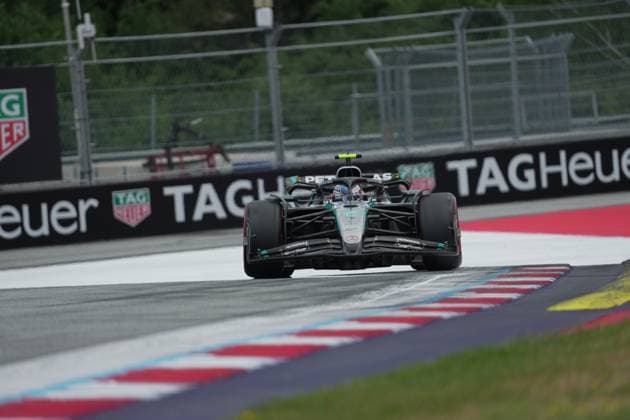 28.06.2025, Red Bull Ring, Spielberg, Formel 1 Großer Preis von Österreich 2025 , im Bild Andrea Kimi Antonelli (ITA), Mercedes-AMG Petronas Formula One Team (Photo by Hasan Bratic DeFodi Images)