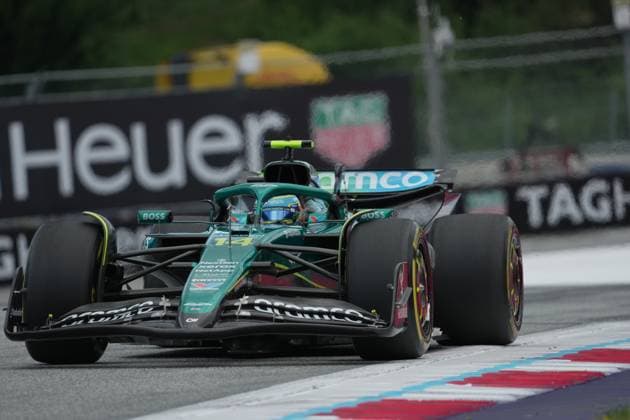 28.06.2025, Red Bull Ring, Spielberg, Formel 1 Großer Preis von Österreich 2025 , im Bild Fernando Alonso (ESP), Aston Martin Aramco Cognizant Formula One Team (Photo by Hasan Bratic DeFodi Images)